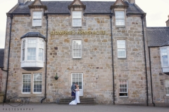 Dumfries Arms Hotel, Bride and groom,