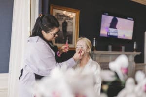 Bride, make up artist,